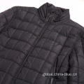 Mens Square Padding Jacket in 100%polyester Mens square quiting padding jacket Factory